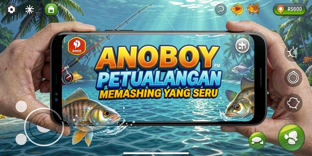 Tangkapan ikan terbaik di ANOBOY, menampilkan keseruan gameplay.