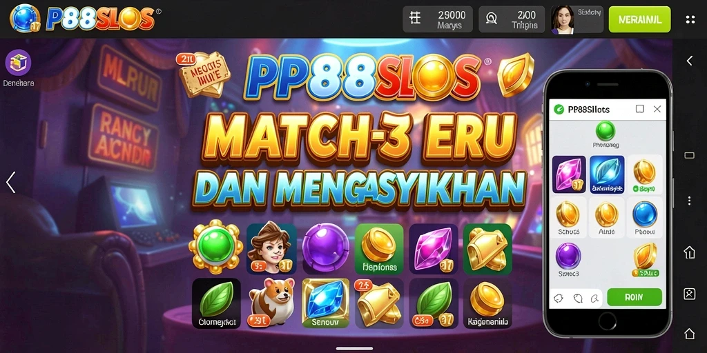 Tampilan menarik dari gameplay seru PP88SLOTS.