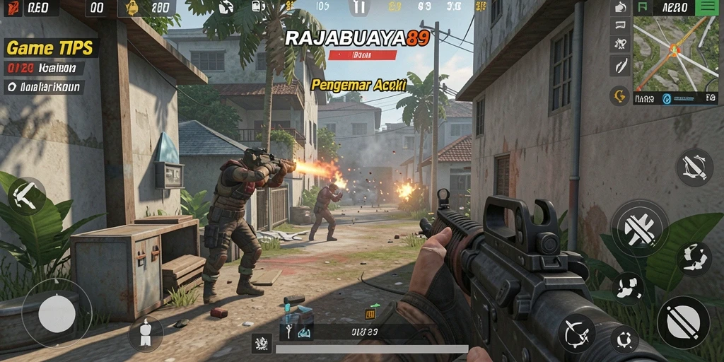 Tampilan gameplay seru dari RAJABUAYA89 yang memukau.
